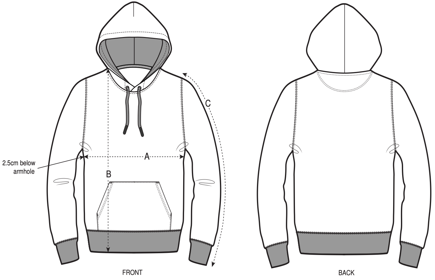 Hoodie Butterfly