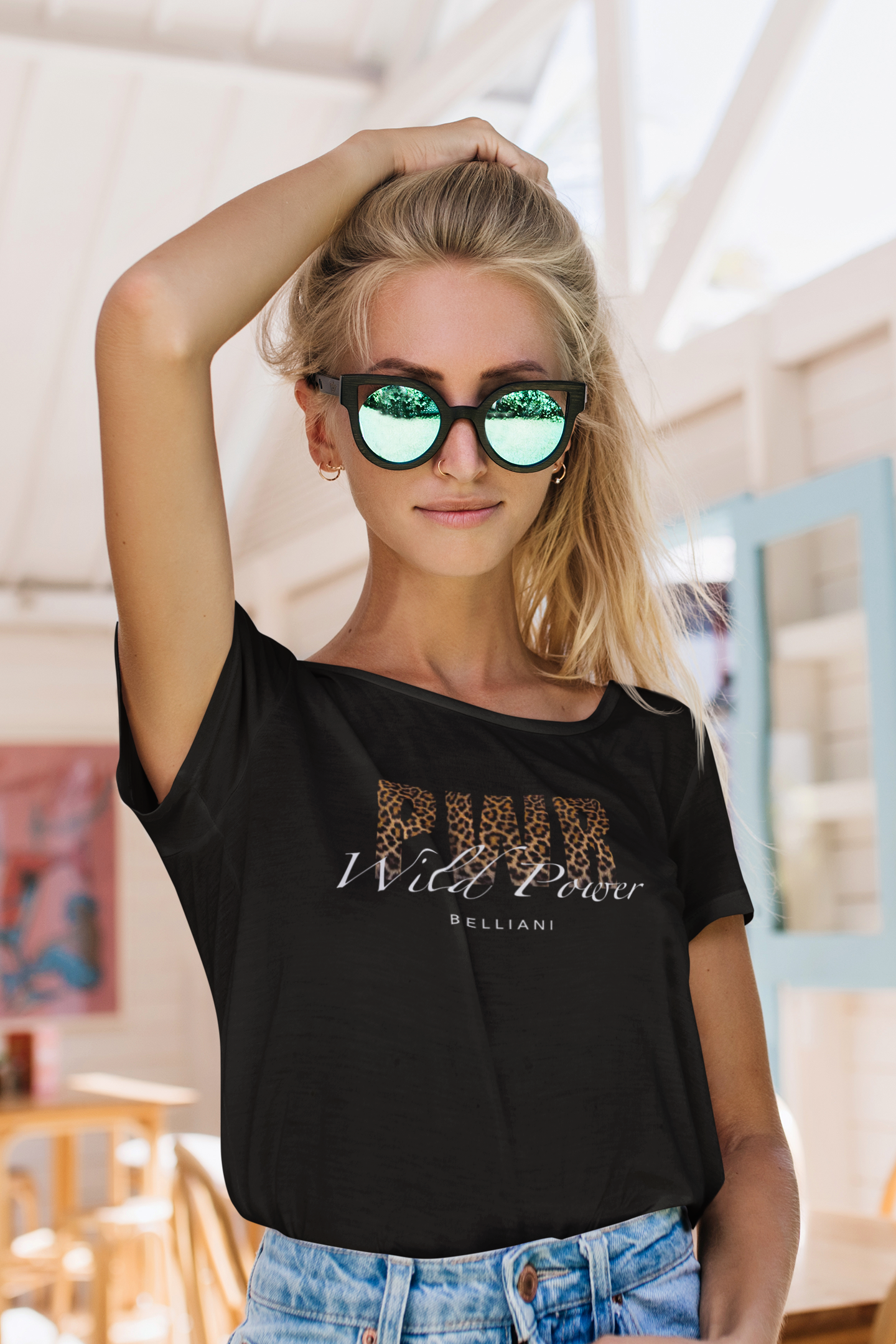 Rounder Slub T-Shirt Wild Power